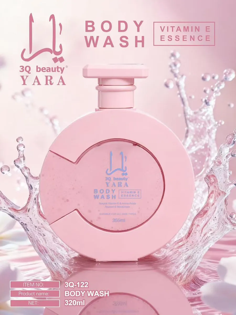 Żel pod prysznic 3Q Beauty Yara z witaminą E 320ml