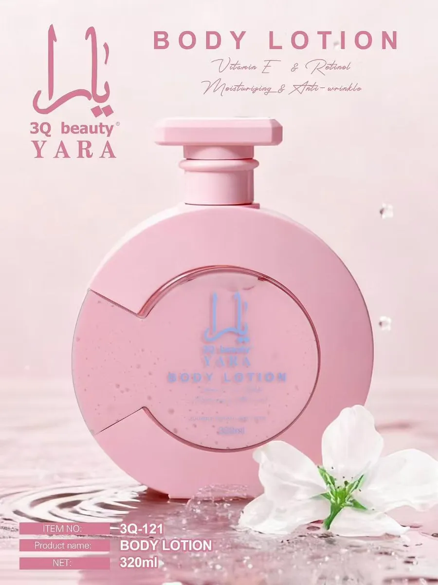 Balsam do ciała 3Q Beauty Yara z witaminą E i retinolem 320ml