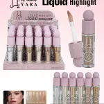 3Q Beauty Yara Rozświetlacz w płynie Liquid Highlight zestaw 24szt
