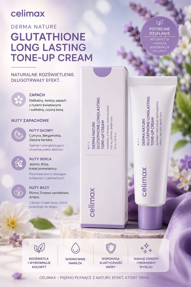 Celimax Derma Nature Glutathione Tone-Up Cream 30ml…