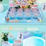Zestaw Slime Crystal Mud 12 szt. z brokatem i figurkami