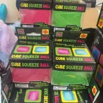 Antystresowa Kostka Cube Squeeze Ball Zestaw 12 sztuk