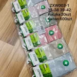 Skarpetki Damskie Bambusowe SO&LI Zestaw Kolorów 35-42 Mix Pasteli