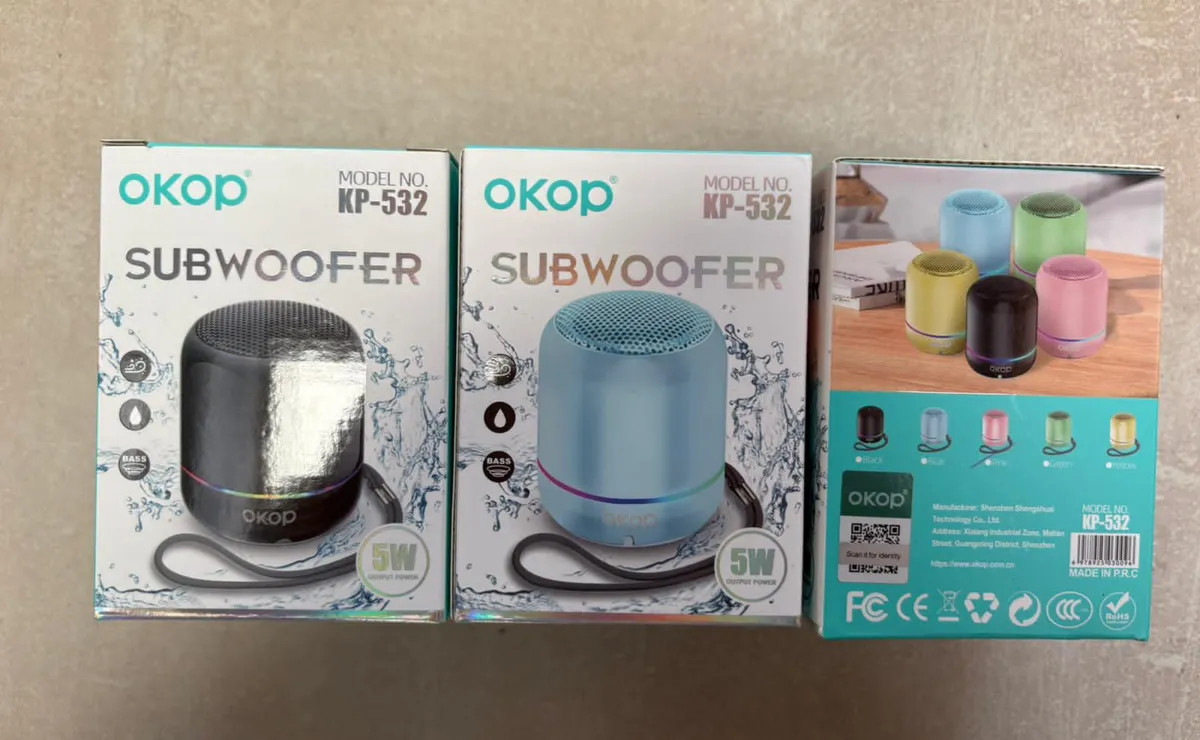 Głośnik Bezprzewodowy Okop KP-532 Subwoofer 5W Bluetooth