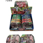 Karty Piłkarskie World Cup w Metalowym Pudełku 12 sztuk