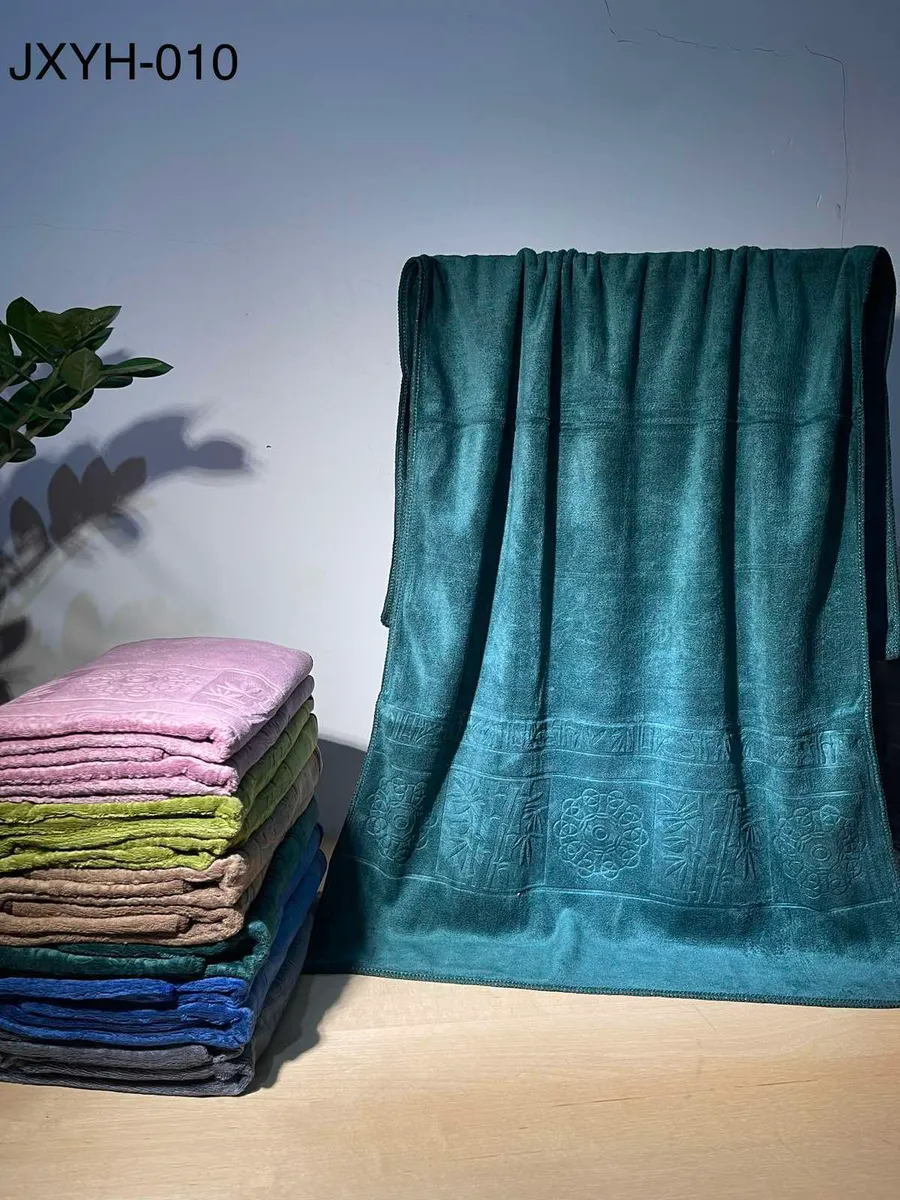 Ręcznik z Mikrofibry 50x100cm z Wytłaczanym Wzorem