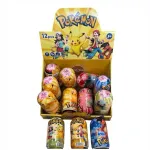 Zestaw figurek Pokemon w kapsułkach 12 sztuk