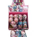 Figurki Niespodzianki Hello Kitty w Kapsułkach Zestaw 12 sztuk