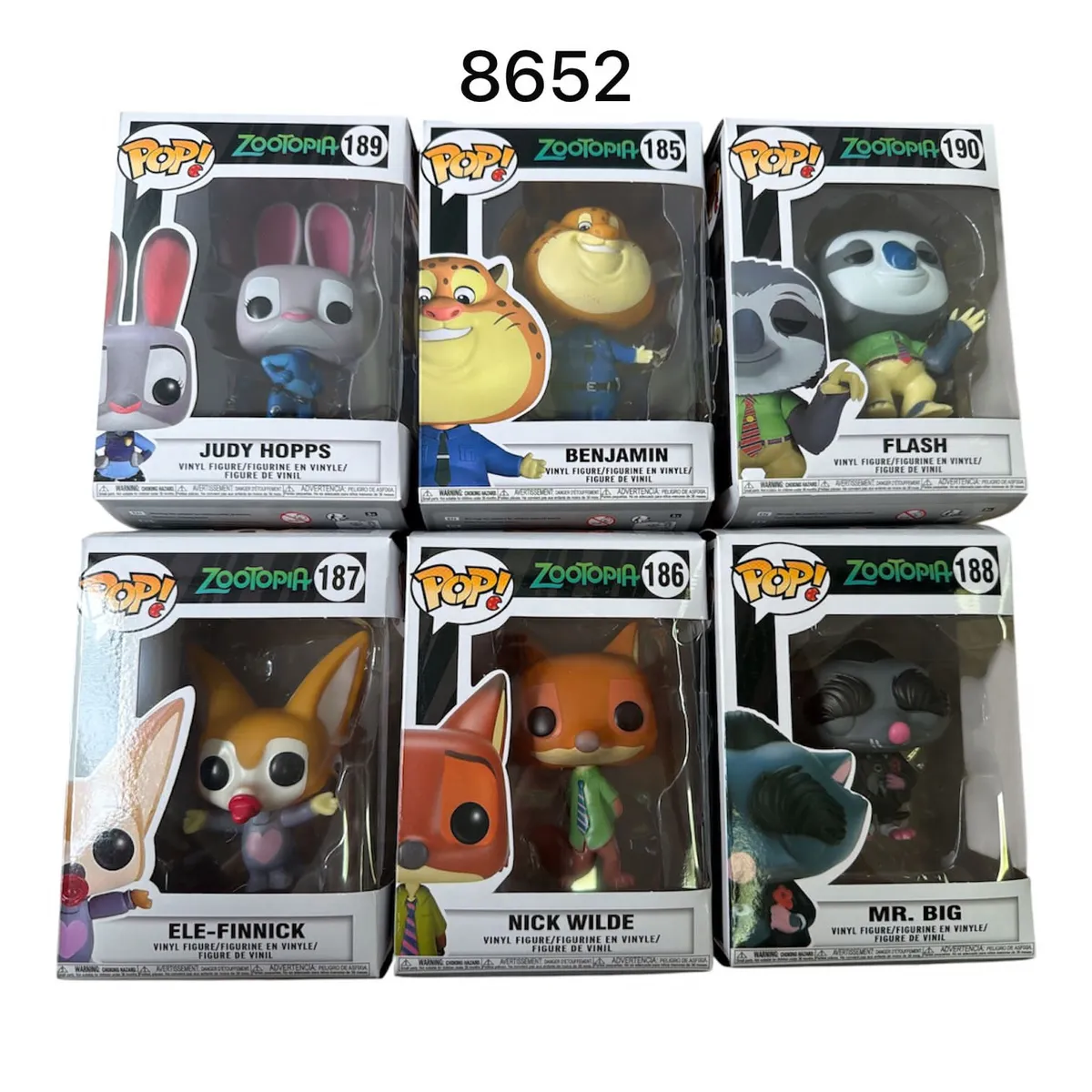 Figurka Funko Pop Zootopia Kolekcjonerska Postacie z Filmu