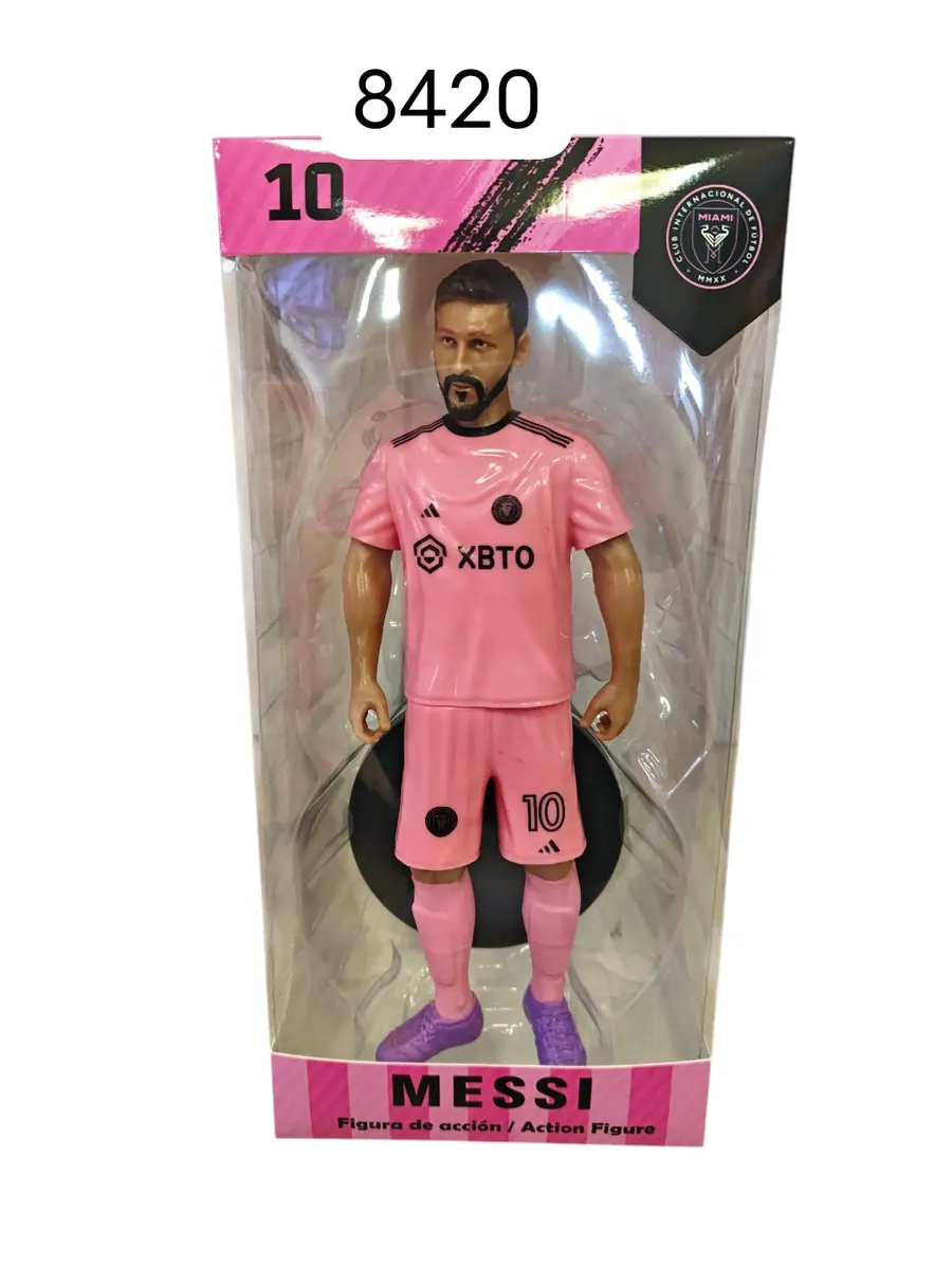 Figurka kolekcjonerska Messi Inter Miami różowy strój 10