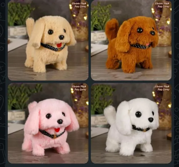 Interaktywna Maskotka Piesek na Baterie Electric Plush Petz Series