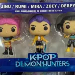 Zestaw figurek Funko Pop K-Pop Demon Hunters 5 sztuk