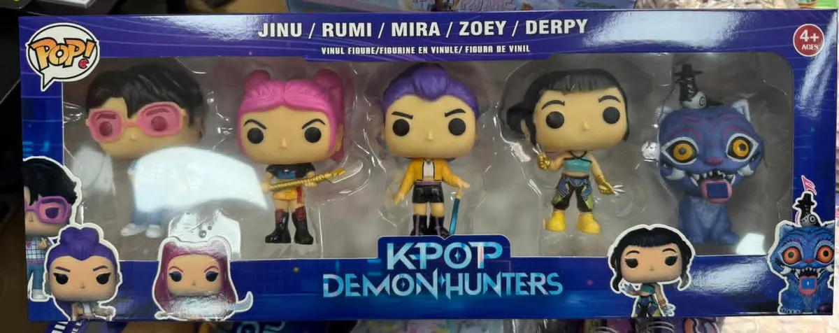 Zestaw figurek Funko Pop K-Pop Demon Hunters 5 sztuk