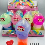 Crystal Mud Bubble Slime w Pojemniku z Figurką 12 szt.