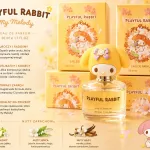 Woda perfumowana Playful Rabbit My Melody 50ml z figurką