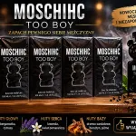 Woda perfumowana męska Moschihc Too Boy 100ml czarny flakon