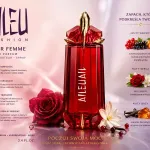 Woda perfumowana Aileu Fashion Pour Femme 100ml czerwona