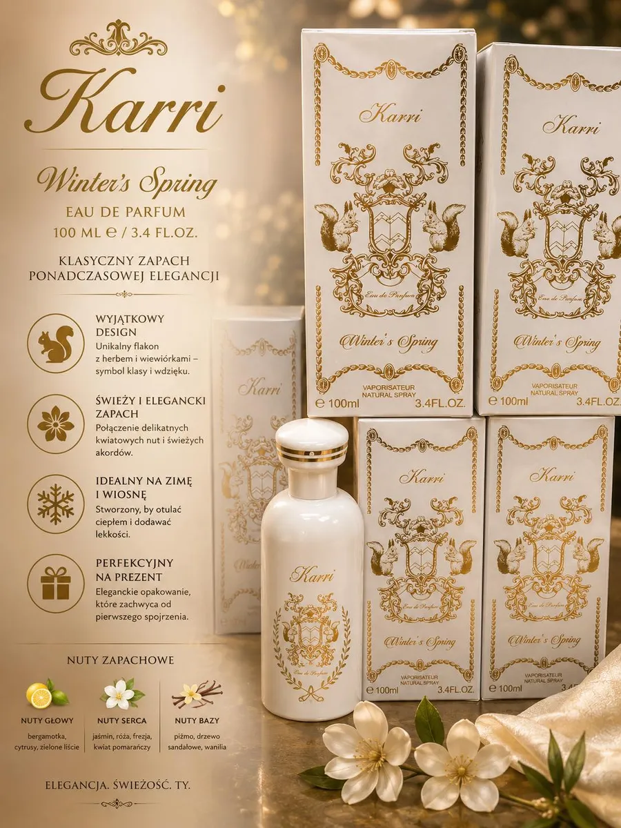 Woda perfumowana Karri Winter's Spring 100ml kwiatowo-drzewna