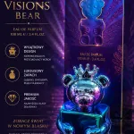 Woda Perfumowana Visions Bear 100ml Flakon Miś z Koroną