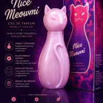 Woda perfumowana Nice Meowmi 100ml flakon w kształcie kota