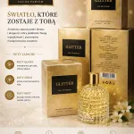 Woda Perfumowana Glitter 100ml Damska Elegancka Złota
