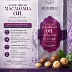Szampon Be Be Bella z Olejem Makadamia Nawilżający 500ml