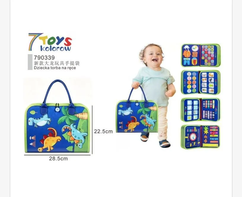 Teczka Edukacyjna Dinozaury 7 Toys 28.5x22.5cm