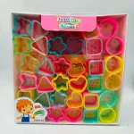 Zestaw foremek do ciasta Rainbow Circle 36 szt.