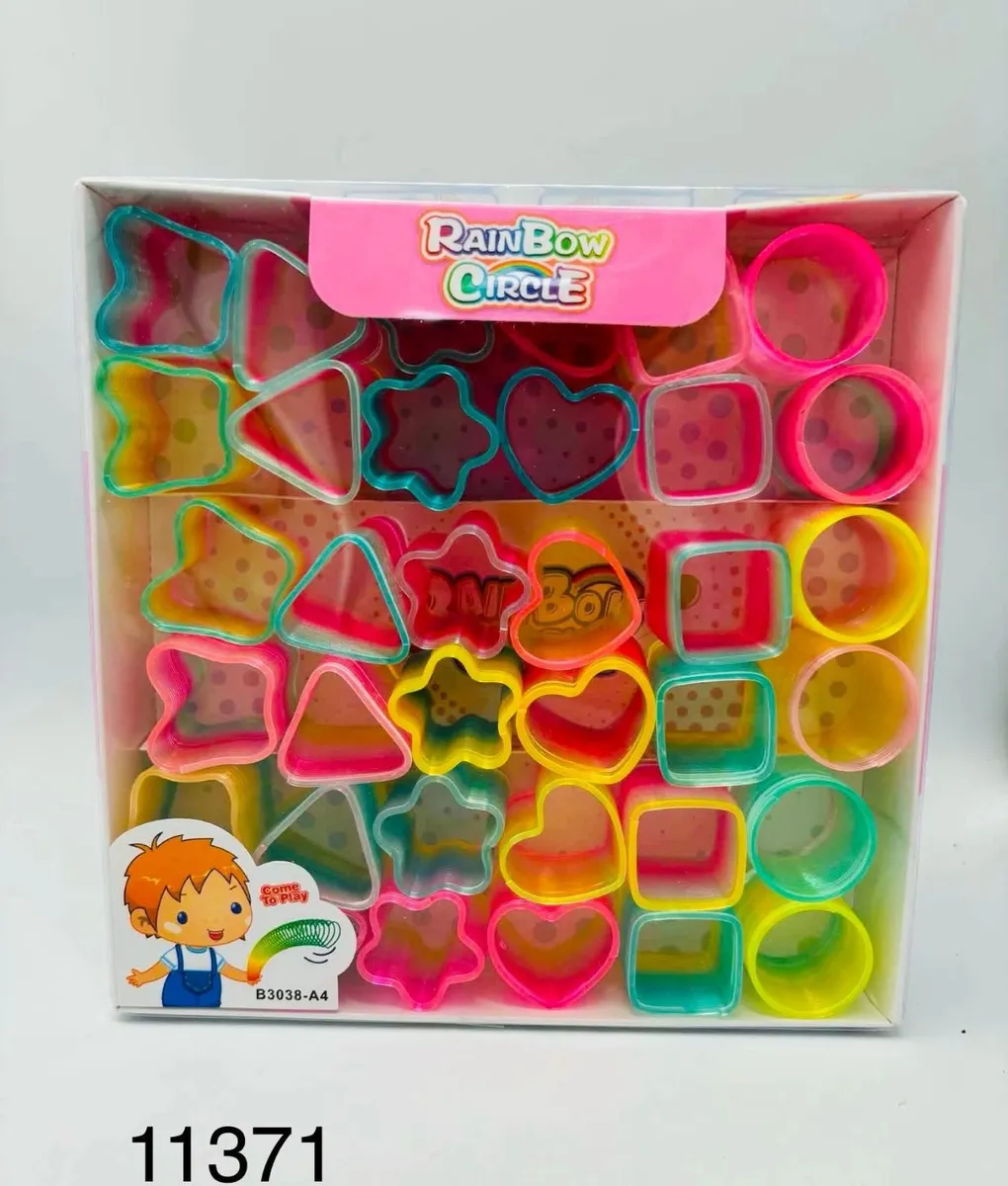 Zestaw foremek do ciasta Rainbow Circle 36 szt.