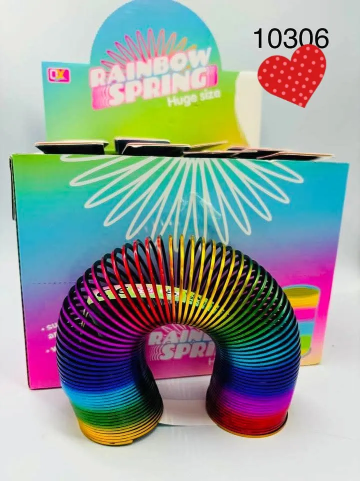 Tęczowa Sprężyna Rainbow Spring Huge Size 18cm