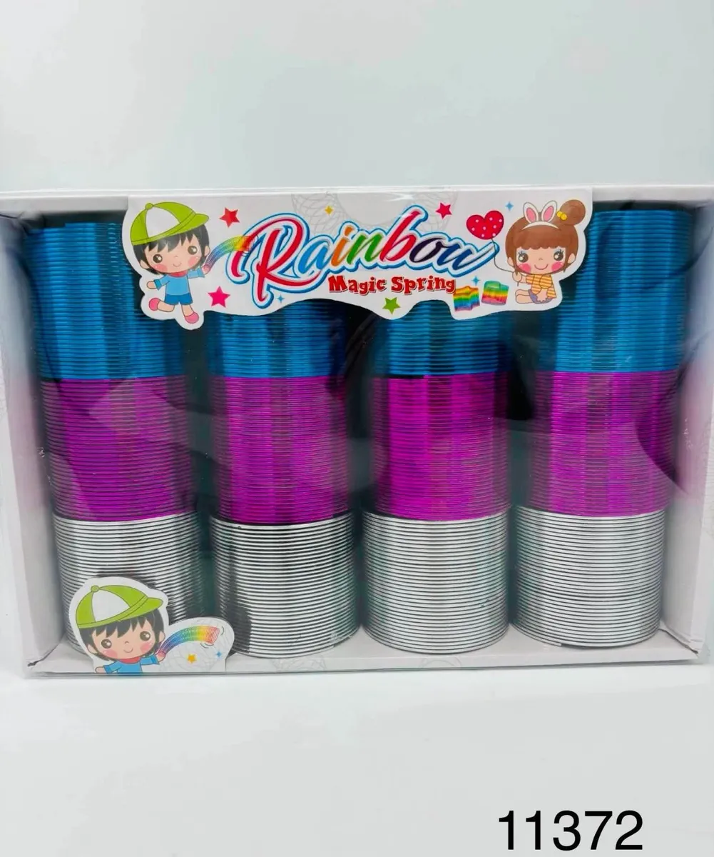 Tęczowe Sprężyny Rainbow Magic Spring 4 szt. w pudełku