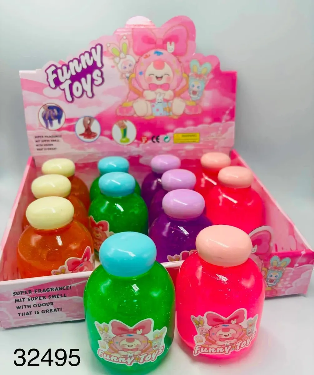 Zestaw Slime Funny Toys 12 szt. Różne Kolory z Zapachem