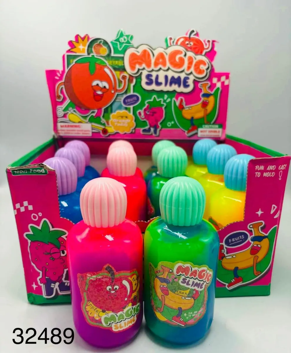Magic Slime Owocowy 120ml w Butelce z Kapturkiem