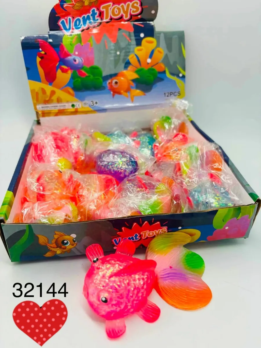Zabawka Wodna Rybka Kolorowa 12cm Vent Toys