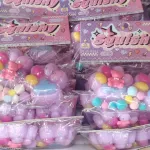 Squishy Mix Kolorowy Zestaw 12szt. Łańcuszek