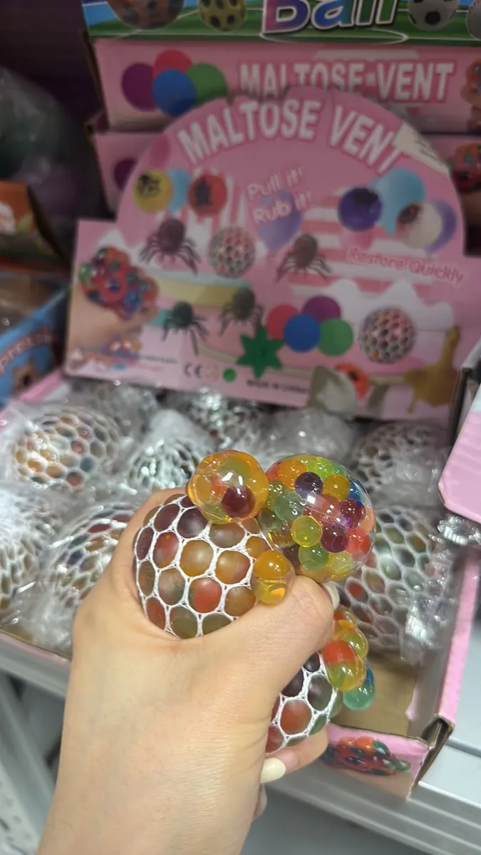Piłka Maltose Vent Sensoryczna Kolorowa 7cm