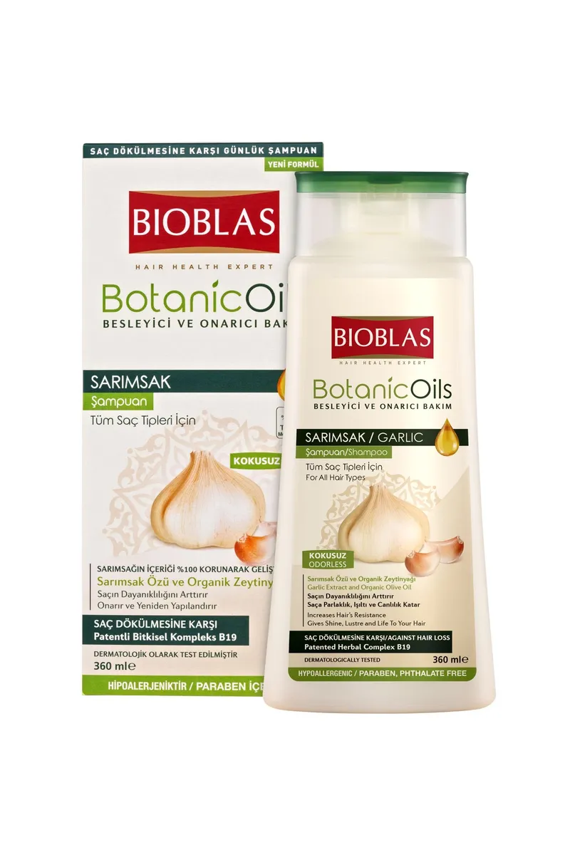 Bioblas Botanic Oils Szampon z Czosnkiem 360 ml