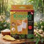 Plastry Detoksykujące na Stopy Kinoki Ginger + Salt 10szt