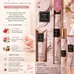 Zestaw Perfum Belle De Charm z Kremem do Rąk 2 szt. różowy