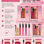Zestaw Błyszczyków do Ust RPK Lip Gloss 4 Odcienie