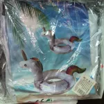 Koło dmuchane Jednorożec Tęczowy 65cm