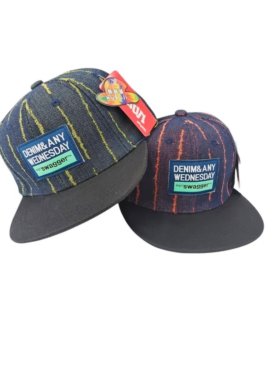 Czapka z Daszkiem Denim&Any Wednesday Jeansowa dla Dzieci