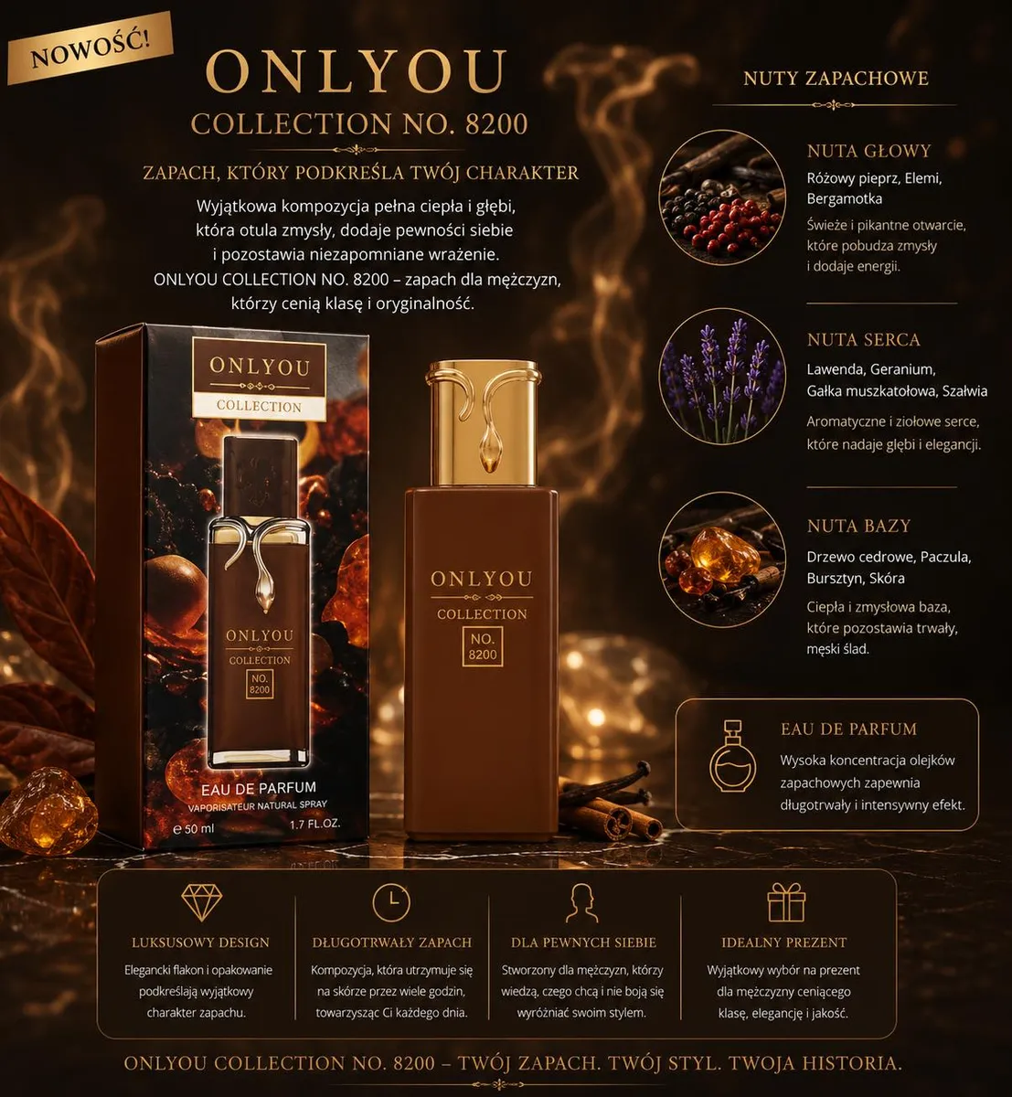 OnlyYou Collection No. 8200 Eau de Parfum 50ml