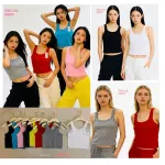 Krótki Top Bawełniany Crop Tank Top S/M/L/XL