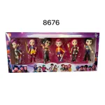 Zestaw 6 Figurek Kpop Wojowniczki z Akcesoriami