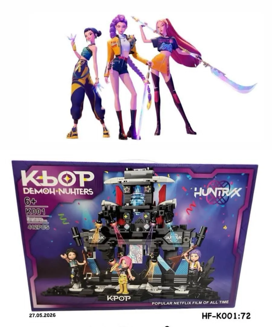 Klocki K-Pop Demon Hunters HF-K001 412 el. 6+
