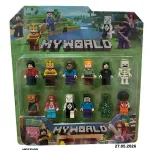 Zestaw Figurek Minecraft My World 12 szt. HF55100