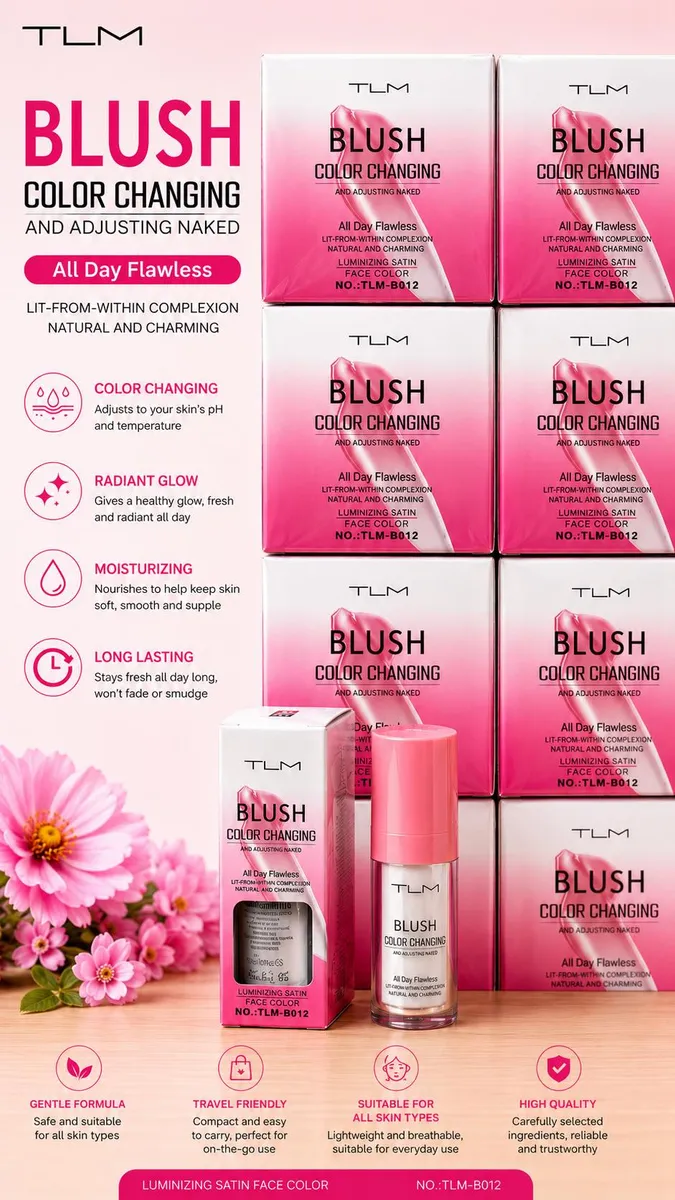 TLM Blush Color Changing All Day Flawless 15ml