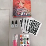 Zestaw Art Magic Glitter Tattoo Kit z brokatem i tatuażami