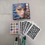 Zestaw Glitter Tattoo Kit z brokatem i szablonami